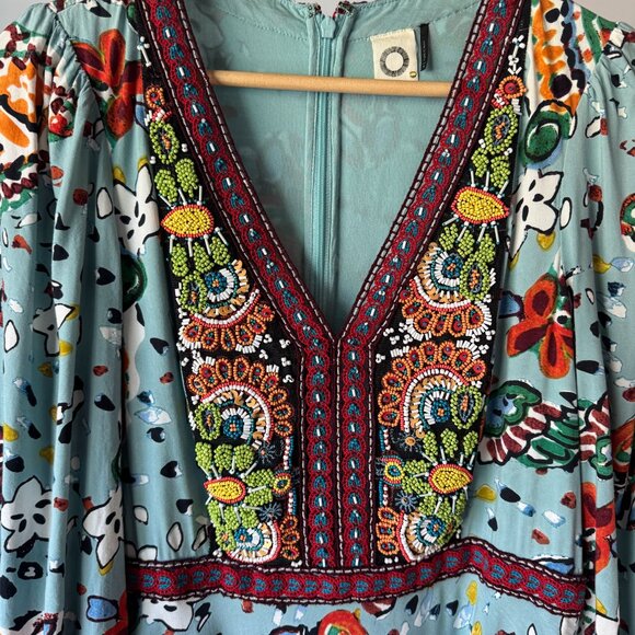 Anthropologie Akemi + Kin Beaded Dress - Picture 4 of 12